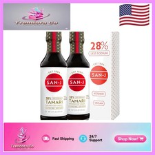 Low Sodium Gluten-Free Tamari Soy Sauce - 10 oz - Brewed for Authentic Flavor