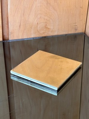 1/4'' BRASS SHEET PLATE NEW 4''X4'' .25'' Thick 260 ALLOY *CUSTOM SIZES AVAILABLE*