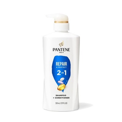  4 pack) Pro-V Repair & Protect 2in1 Shampoo + Conditioner,17.9 oz