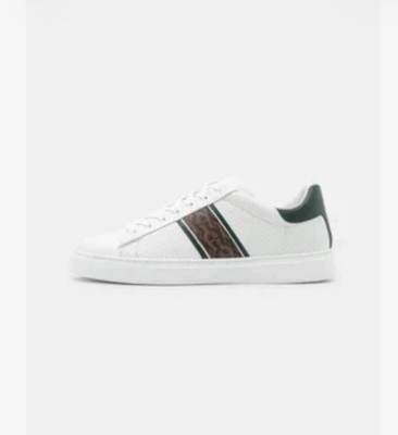 Aigner Sneaker Schuhe Luxus Low Weiß 44