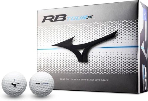 MIZUNO Golf Ball RB Tour Series 1 Dozen (12Individual) White 4 Pieces