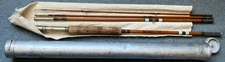 Vintage Wright McGill 7.5' Trailmaster Fly Fishing Rod Eagle Claw 4-piece 4TMF