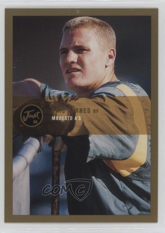 2000 Just Minors Just the Preview Gold Eric Byrnes #15 Rookie RC 0q3