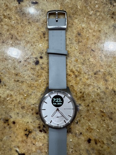 Withings ScanWatch 2 42MM BLANCHE OCCASION TRÈS BON ÉTAT - Photo 3 sur 10