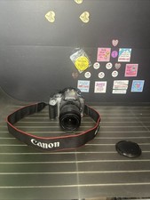 Canon EOS Rebel XSi DS126181 Digital SLR Camera w EFS 18-55mm Lens Needs Charger