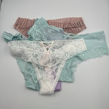 Women  s Panties 5 Pack Lot, Multicolor, Mixed Styles  Patterns LARGE NEW