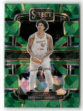 2024 Panini Select WNBA #68 Brittney Griner Prizms Green Ice