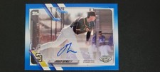 2021 Topps Pro Debut #PD-49 Jagger Haynes Blue /150 San Diego Padres