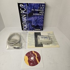 New - Midiman Portman PC/P - 1 In /1 Out 16 Ch. PC Parallel Port Midi Interface