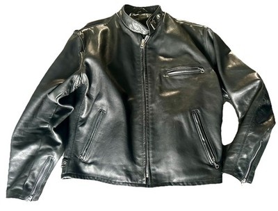   SCHOTT US CAFÉ RACER 141 LEDERJACKE CAFE MOTORCYCLE LEATHER JACKET 50 XL DE54