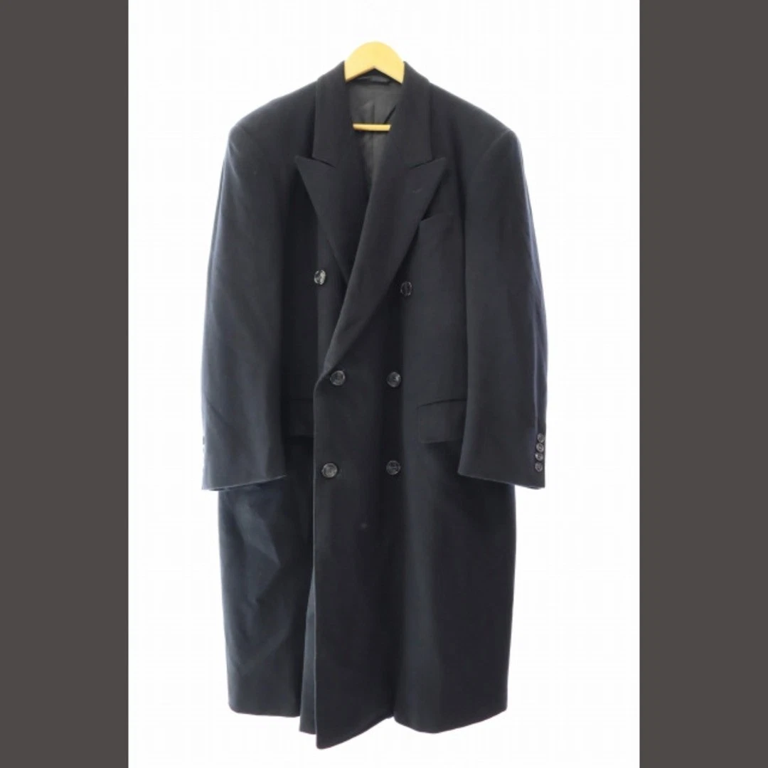 Cappotto lungo Christian Dior MONSIEUR tutto cashmere M nero abiti vintage usat