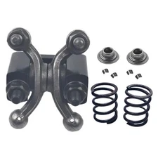 Racing Shaft Rocker Arms Race retainers Black With 36lb Race Springs For black