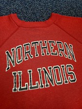 Vintage Northern Illinois Sweatshirt Champion 80's Fits Small