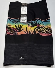 O’Neill Men’s Multi Color Swim Trunks Size 34 Waist  Brand New‼️