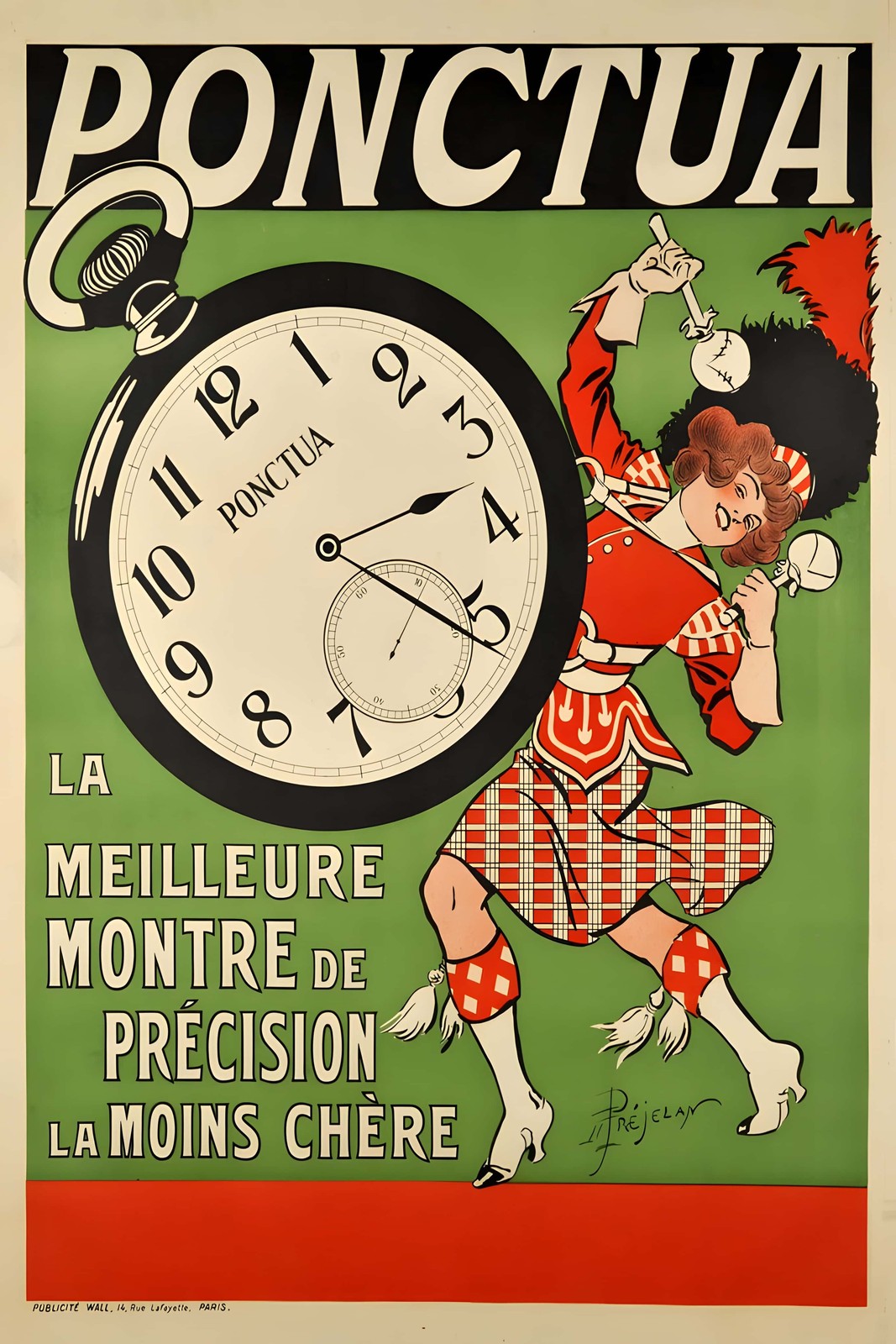 плакатов и печать Ponctua Watch Vintage
