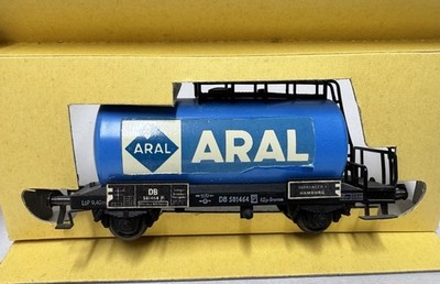 Fleischmann Germany HO 1465 BV ARAL Tank Car W/ Box