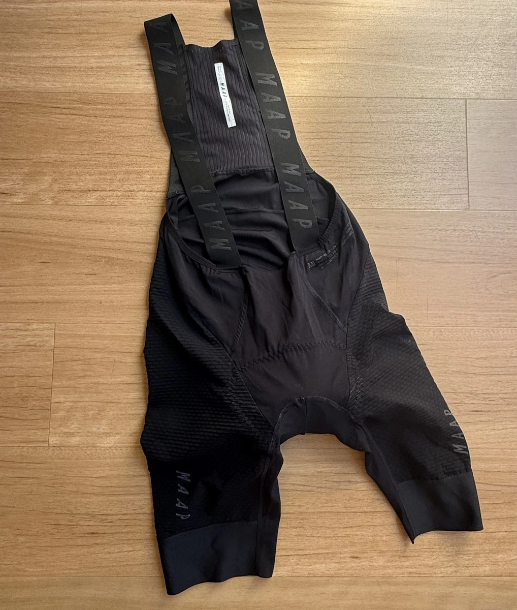 MAAP Pro Bib 2.0 cycling bibs bibshorts - Mens Medium Black