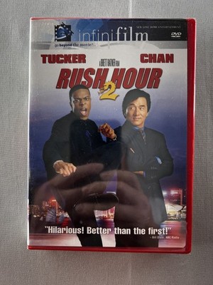 RUSH HOUR 2 - JACKIE CHAN - CHRIS TUCKER - NEW DVD MOVIE