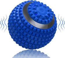 Vibrating Massage Ball 4-Speed High-Intensity Fitness Yoga Massage Roller, Relie