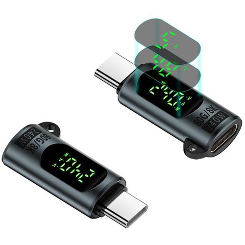 240W USB C Adapter 2Pack for Monitoring For Power and Voltage Efficiently - Photo 10/15