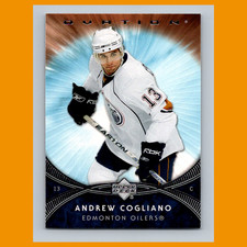 Andrew Cogliano #180 2007-08 Upper Deck Ovation Edmonton Oilers Hockey Card NHL