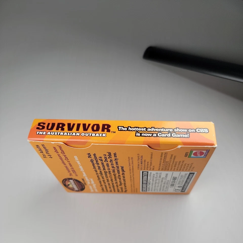 Juego de cartas MATTEL Survivor Australian Outback 2000 nunca usado Foto 4 de 4