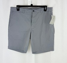 PGA TOUR Mens Quiet Shade Golf Shorts Size 36 Gray Moisture Wicking UPF 50