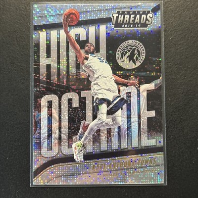 2018-19 Panini Threads - High Octane Karl-Anthony Towns #10 Dazzle