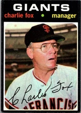 1971 Topps #517 Charlie Fox