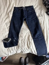 Unbranded brand Selvedge Jeans Indigo 33 Size 