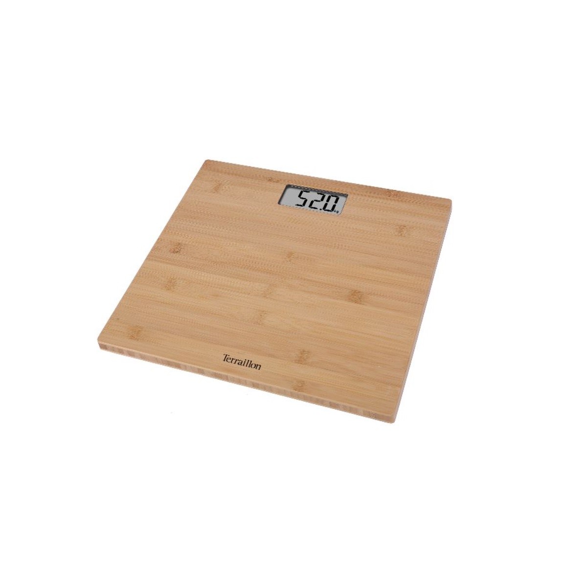 Terraillon Pèse-personne électronique 150kg Bamboo balance de pesée