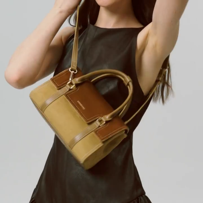 MOSSDOOM Cecilia Bag PU leather Shoulder For Women Simple Korean
