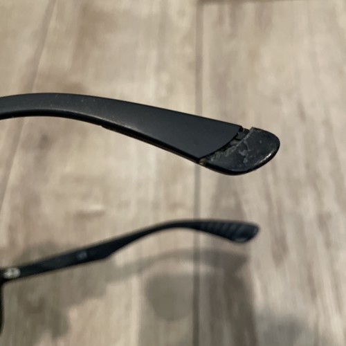 Gafas Ray Ban, solo monturas, RB 7025 2077, 55-17-145, negras - Imagen 6 de 13