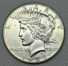 1935 $1 Peace Dollar - #BK