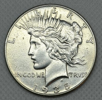 1935 $1 Peace Dollar - #BK