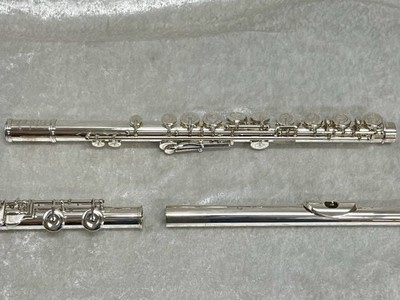 USED) MURAMATSU AD CC Flute Total Silver around 1983 model from