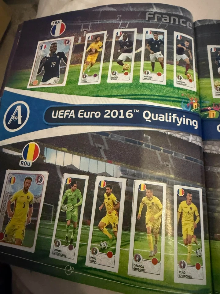 Panini UEFA Euro 2016 France Official Sticker Album - Complete - Image 4 of 4