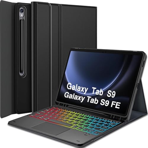 Touchpad Keyboard Case for Samsung Galaxy 5G 10.9 Inch/Tab S9 11 Inch Tab S9 FE - Picture 3 of 8
