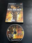 Metal Gear Solid 3 Snake Eater PS2 PlayStation 2 Missing Manual Tested Working