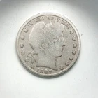 Barber Half 1907 D NO RESERVE!!!
