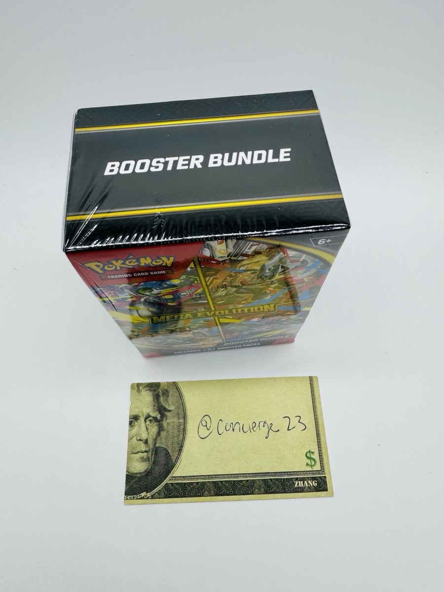 Pokmon TCG Mega Evolution Booster Bundle (6 packs) - New/Sealed IN HAND   | eBay