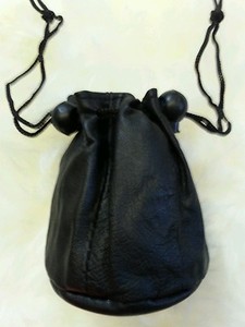 drawstring coin pouch