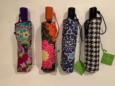 NEW Vera Bradley Umbrella Auto Open/Close Choose Color Retired Print HTF Strap