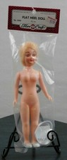 NOS, Fibre-Craft, blonde-hair and blue-eyed, 7.5in Flat Heel Doll