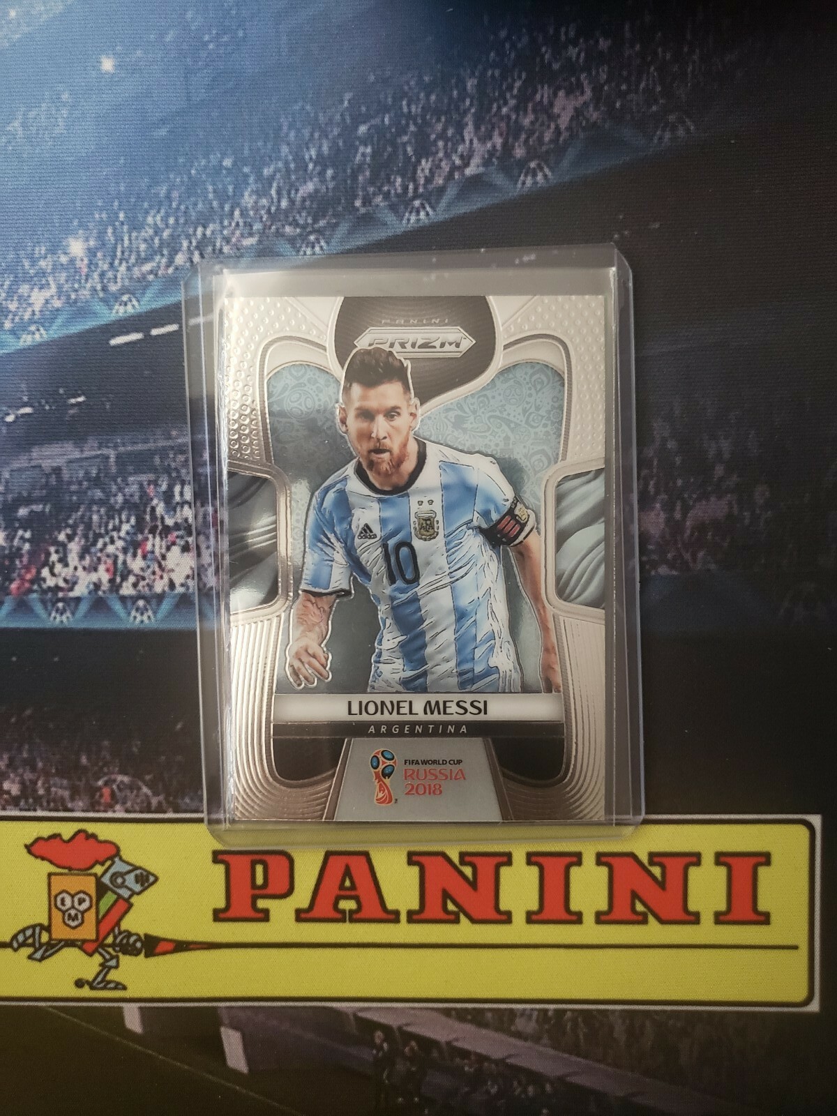 2018 Panini Prizm World Cup Lionel Messi Prizm Base HUGE INVESTMENT