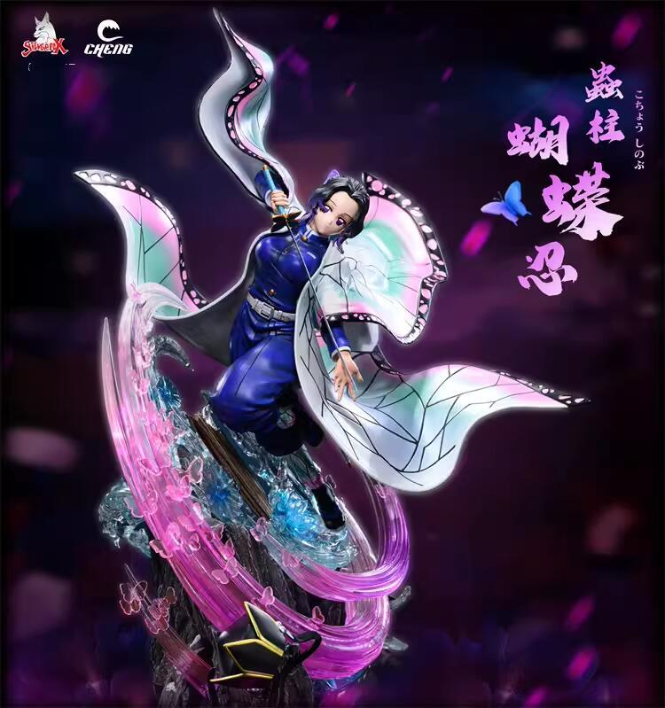 Kochou Shinobu Resin Silver Fox CHENG Studio Demon Slayer Presale
