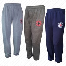 Prime Mens Fleece Jogging Trousers Tracksuit Bottoms Fitness Exercise Pants 802