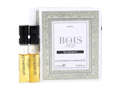 BOIS 1920 AETHEREUS EDP 1.5ml .05fl oz x 2 COLOGNE PERFUME SPRAY SAMPLES