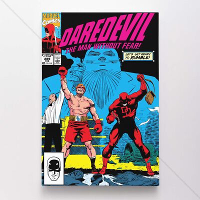 Daredevil Poster Canvas Vol 1 #289 Comic Book Art Print