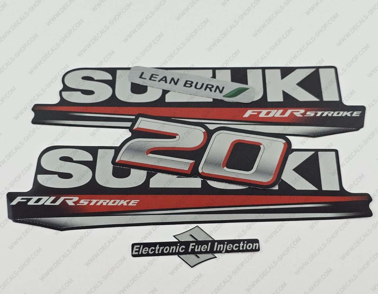 Suzuki DF20 20HP Four Stroke 2017 Outboard Engine Decals Sticker Set | eBay